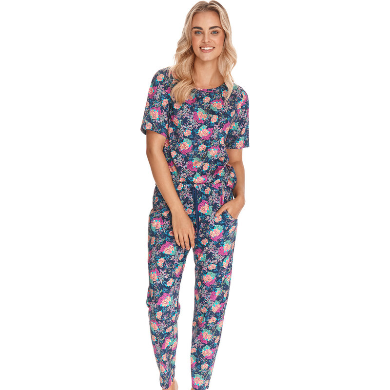 TARO Dámske pyžamo Nolita2775 zz22-modráK S 49872790