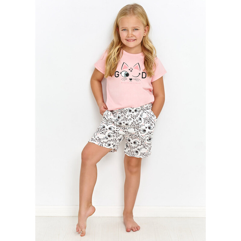 TARO Dievčenské pyžamo Lexi2901 ss31-sv.ružová 86 49873552