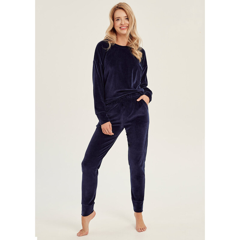 TARO Oddychová súprava Brenda3061 zz31-tm.modrá M 49874109