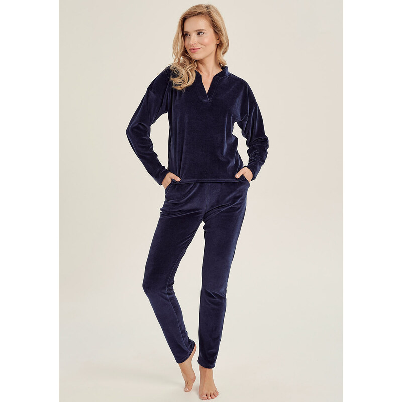 TARO Oddychová súprava Lauren3027 zz31-tm.modrá M 49874110