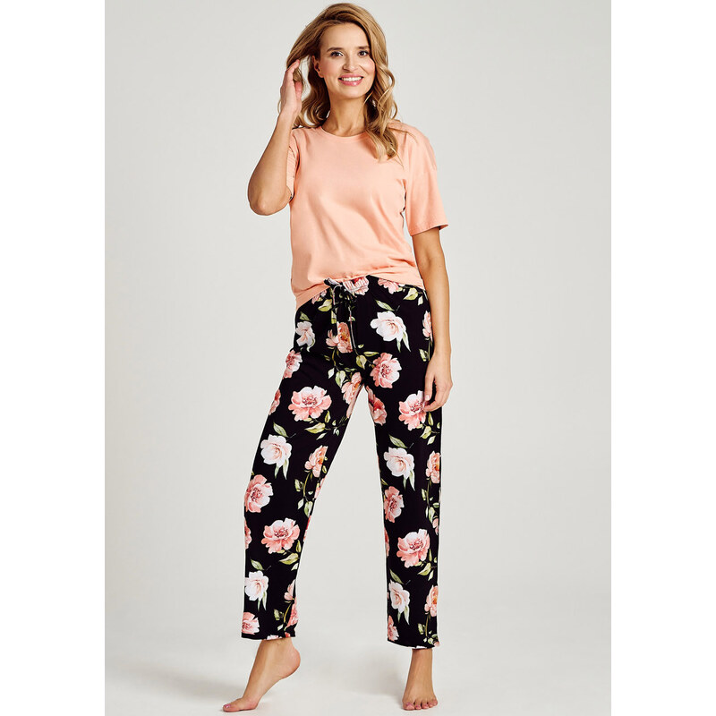 TARO Dámske pyžamo Margot3097 ss41-marhuľová M 49947755