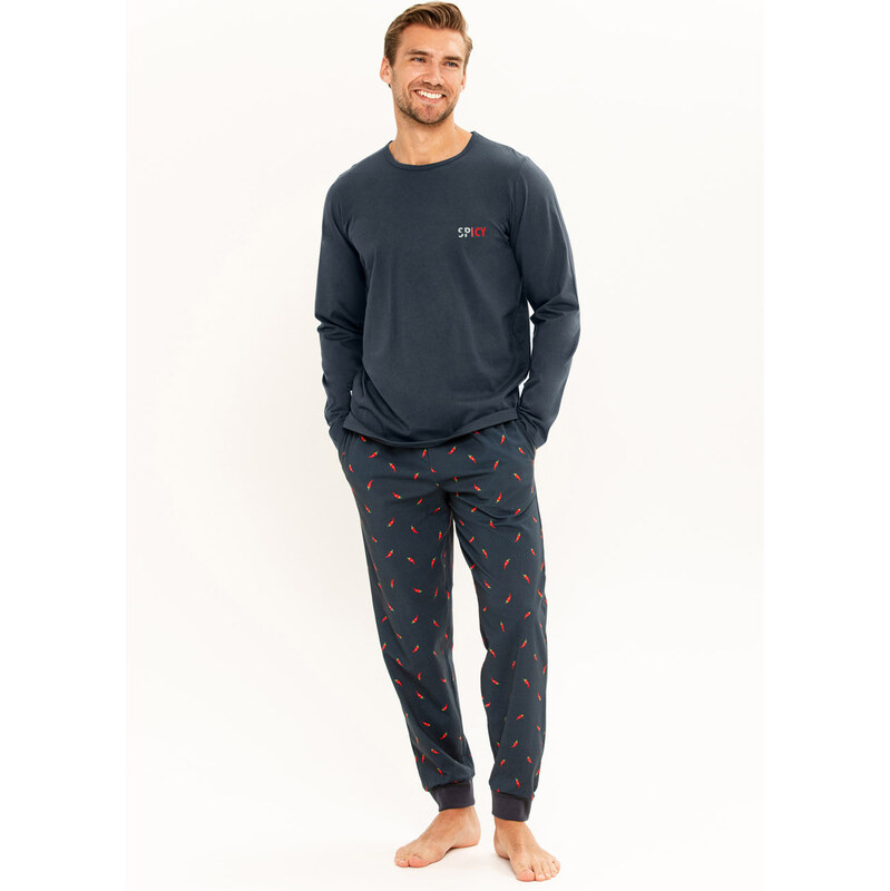 TARO Pánske pyžamo Eric3313 zz41-petrolejová L 66679690