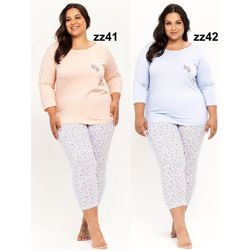 TARO Dámske pyžamo Ariella3256 zz41-marhuľová 2XL 66679583