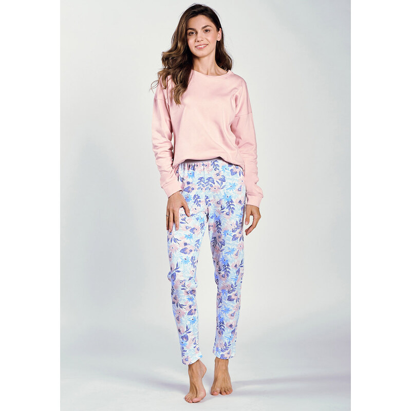 TARO Dámske pyžamo Sylvie3239 zz41-ružová XL 66679568