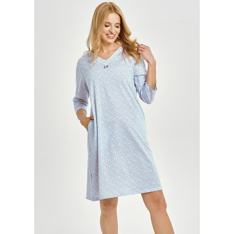 TARO Dámska nočná košeľa Debora3449 zz51-bielaM L 66680574