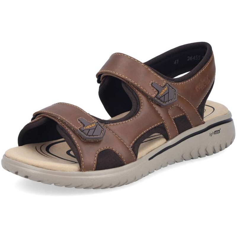 Pánske sandále RIEKER 26455-22 hnedá S6 67835117