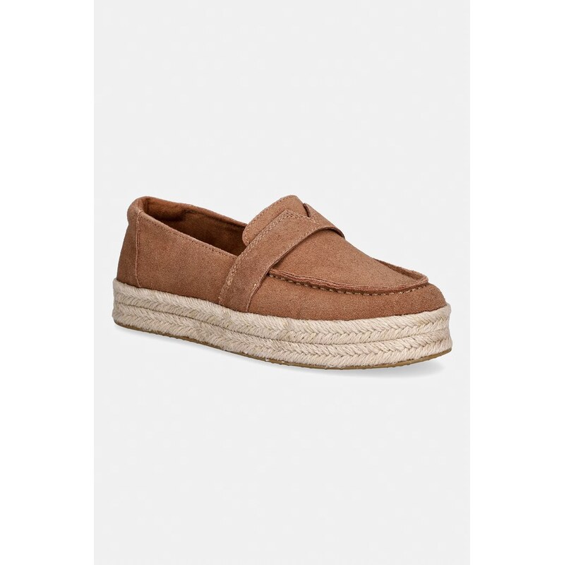 Toms dámske semišové espadrily BLAKELY 67848147
