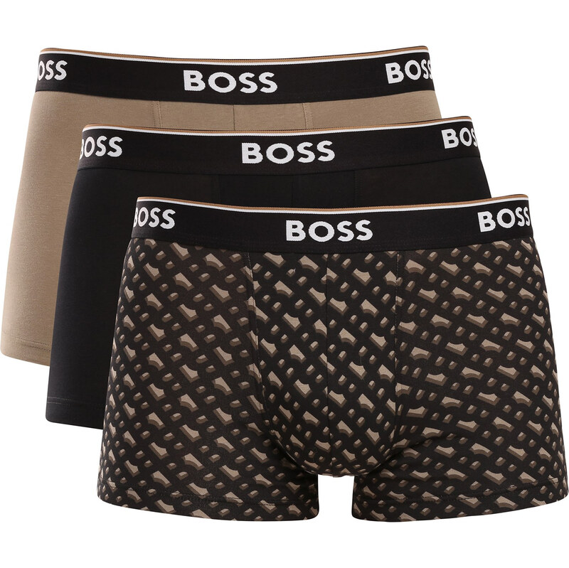 3PACK pánske boxerky BOSS viacfarebné (50554443 246) 67838281