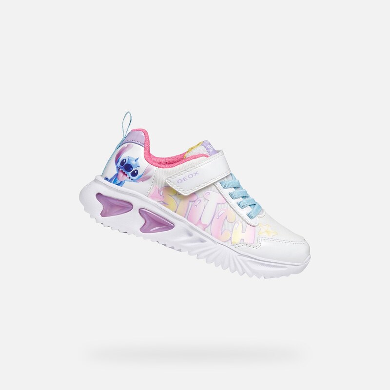Biele dievčenské tenisky Geox Assister 67838179