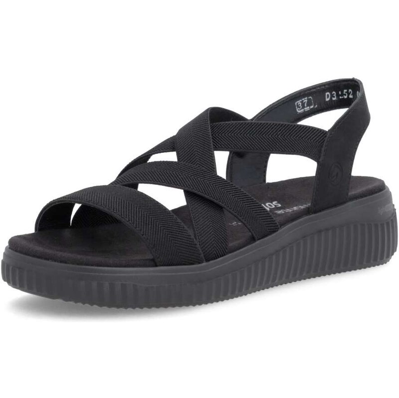 RIEKER Dámske sandále REMONTE D3L52-00 čierna S6 67835759