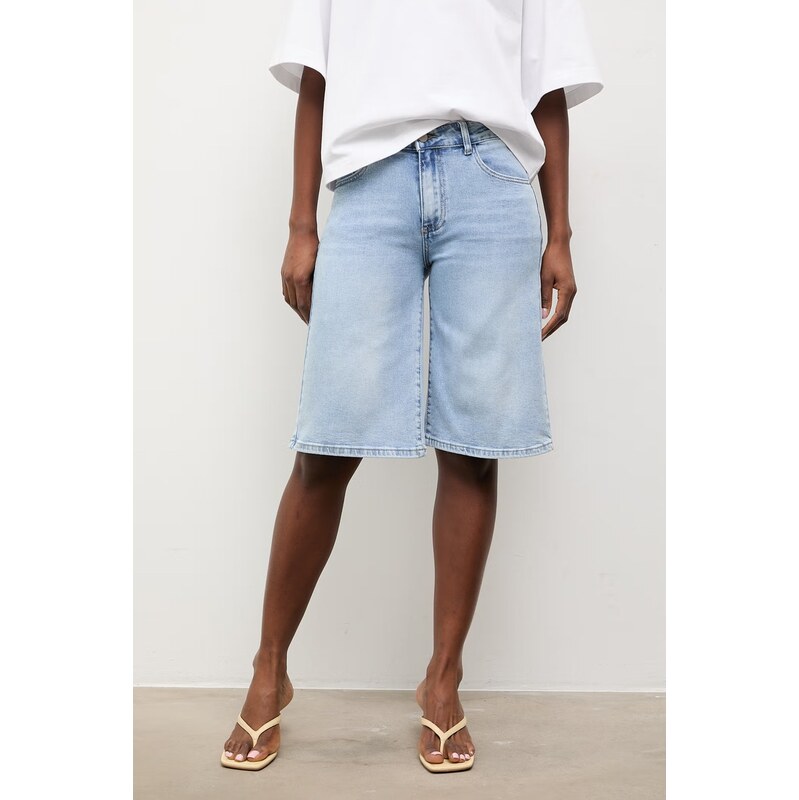 Rifľové krátke nohavice Answear.LAB 62738067