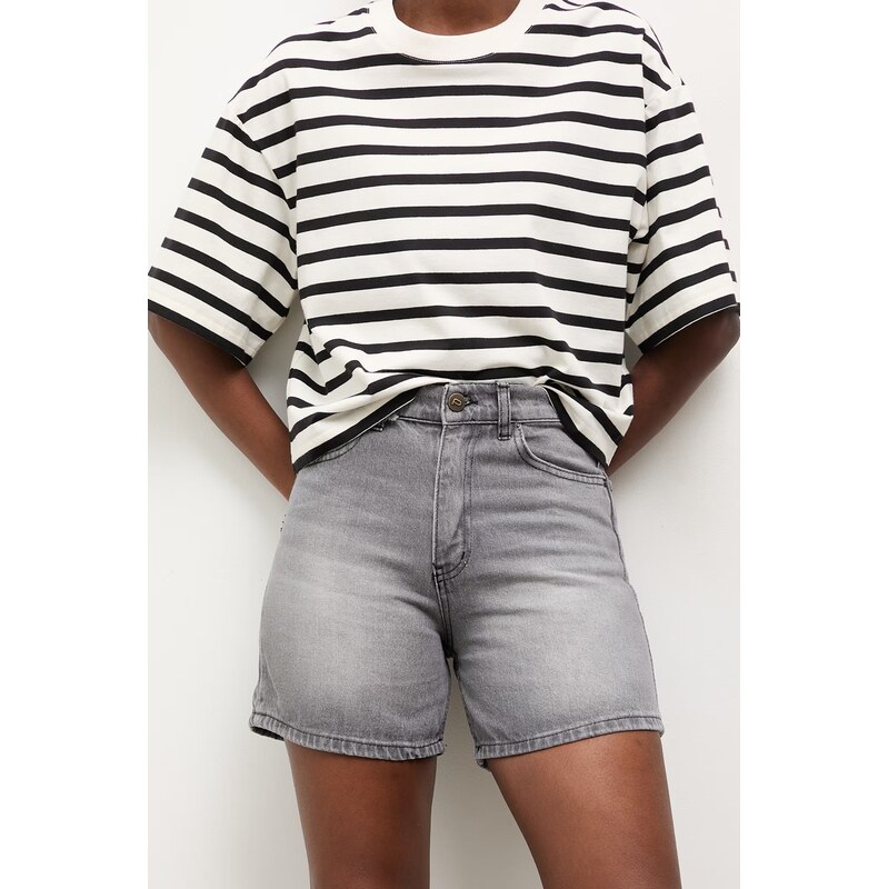 Rifľové krátke nohavice Answear.LAB 63691059