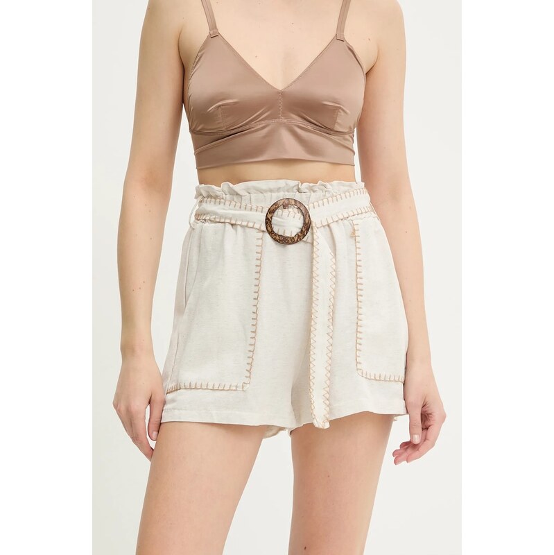 Šortky s prímesou ľanu Answear.LAB 63847276