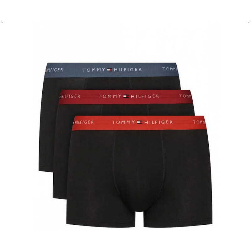 3PACK pánske boxerky Tommy Hilfiger čierne nadrozmer (UM0UM03897 0SW) 67838277