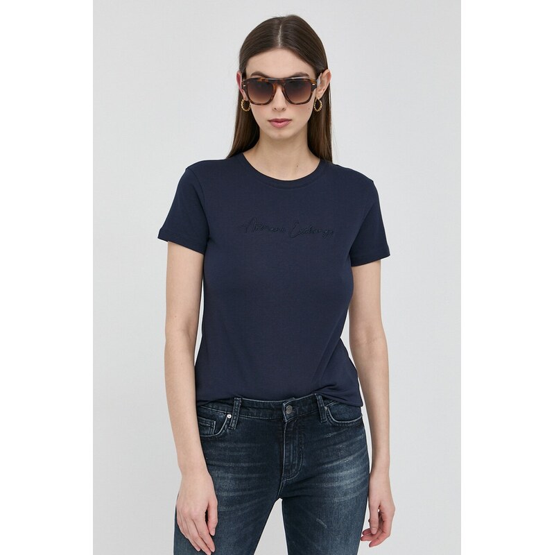 Bavlnené tričko Armani Exchange 67839446