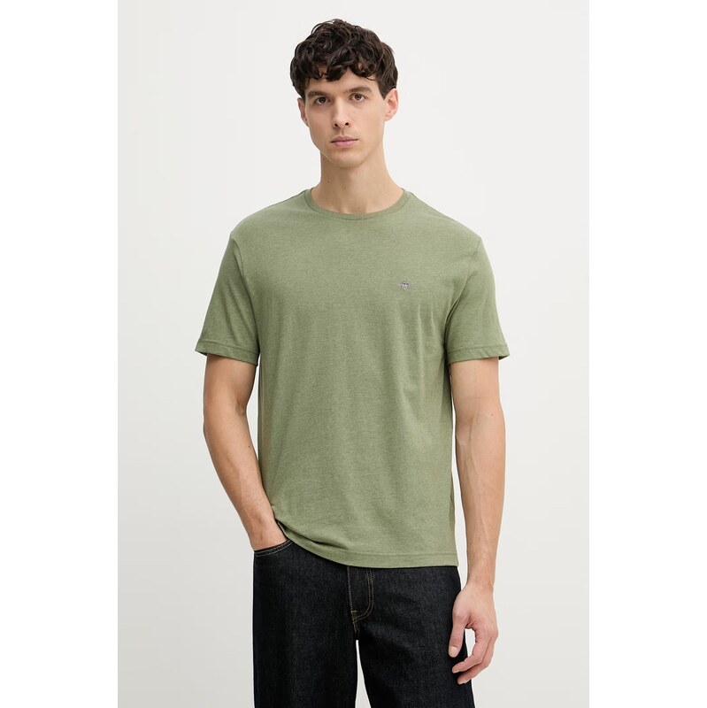 Bavlnené tričko Gant 67841221