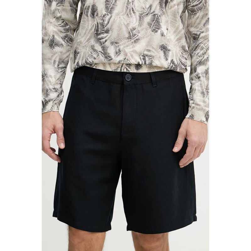 Armani Exchange Šortky pánske s ľanom 67848154