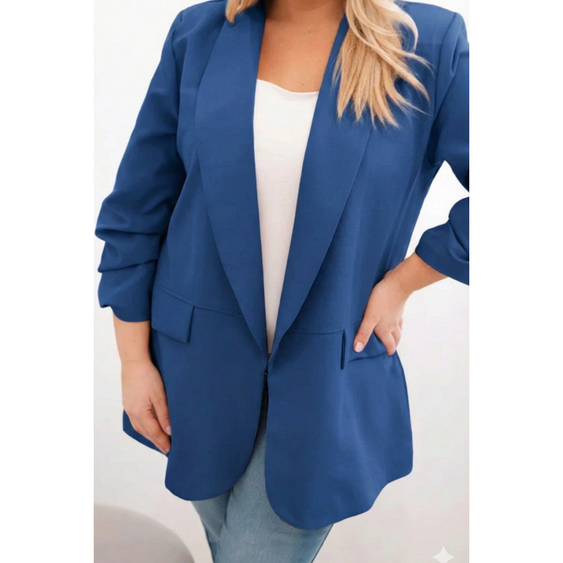 Kesi Dámske elegantné sako Plus Size 68161496
