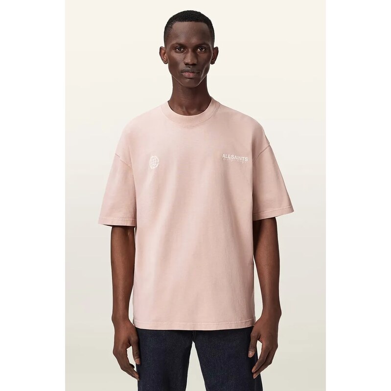 Bavlnené tričko AllSaints EMBLEM 67843170