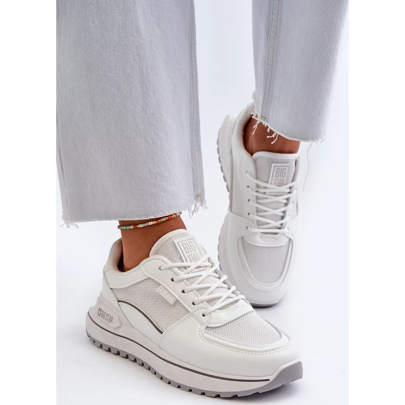 Biele dámske tenisky Big Star 67846991