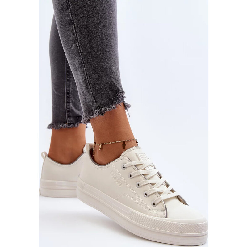 Biele dámske ECO kožené tenisky Big Star 67846999