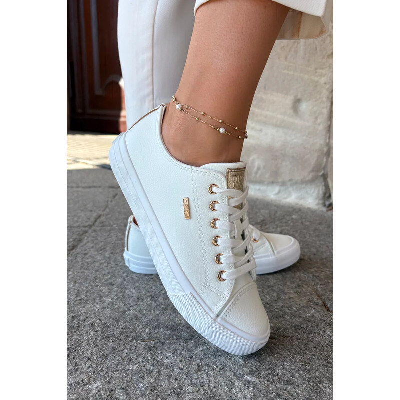 Biele dámske tenisky z ECO kože Big Star 67847009