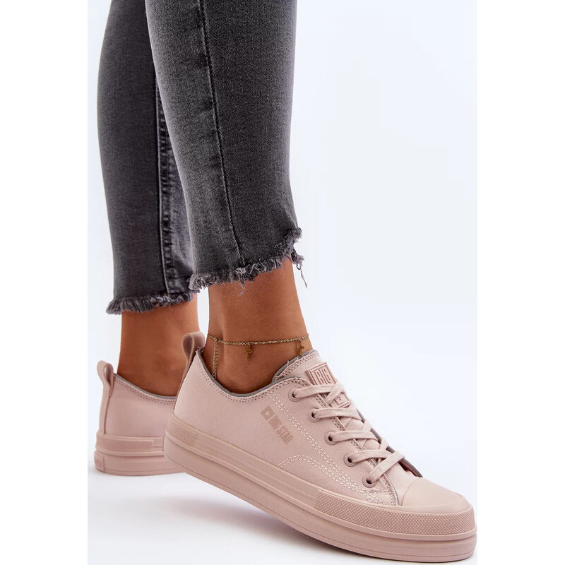 Ružové dámske tenisky Big Star 67847023