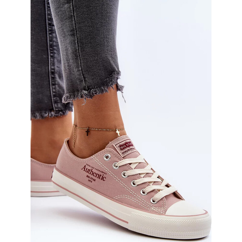 Ružové dámske tenisky Big Star 67847024