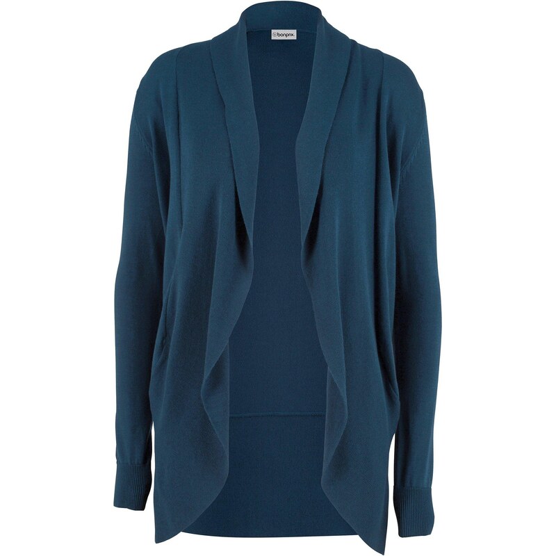 bonprix Jemne pletený sveter, farba modrá 44799395