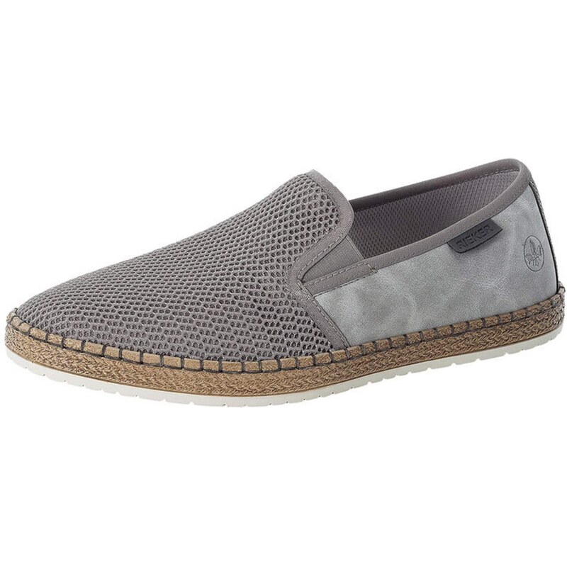 Rieker Espadrilky Namur sivá 23723466