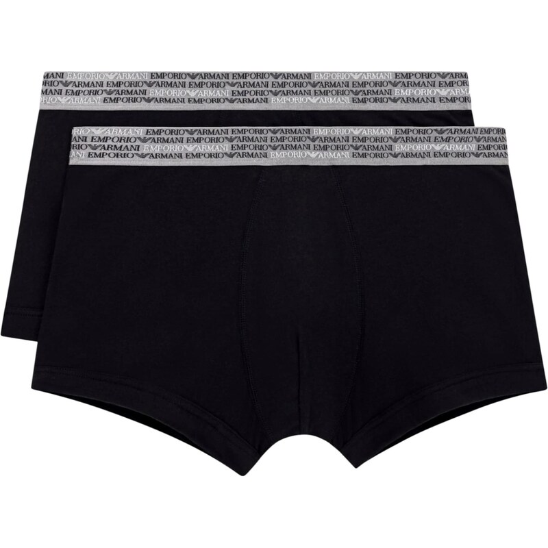 Emporio Armani Boxerky svetlosivá / čierna / biela 67853498
