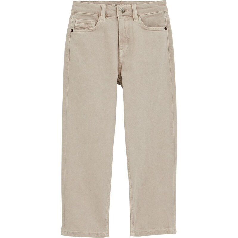 WE Fashion Džínsy béžová 67853536