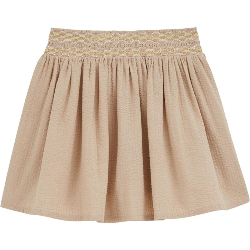 WE Fashion Sukňa béžová 67853545