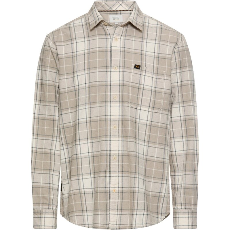 CAMEL ACTIVE Košeľa béžová / svetlobéžová / antracitová 67853548