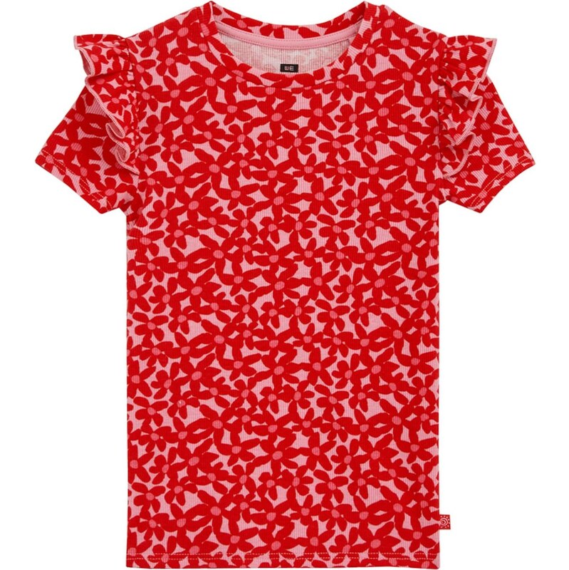 WE Fashion Tričko ružová / červená / svetločervená 67853596