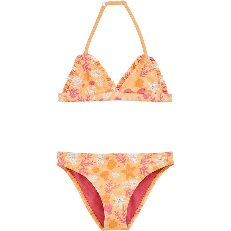 WE Fashion Bikiny oranžová / ružová / biela 67853645