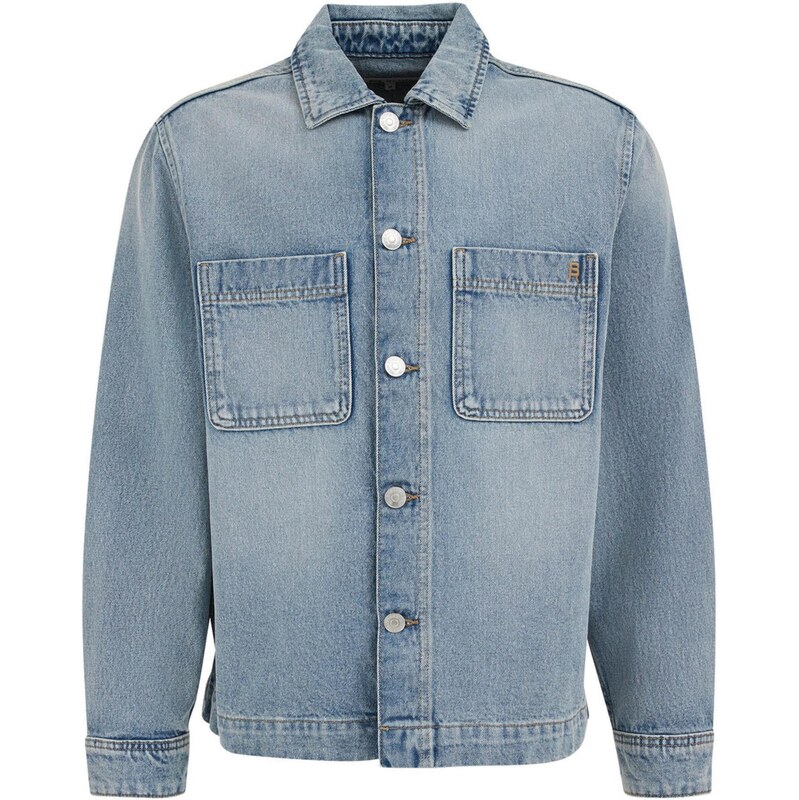 WE Fashion Prechodná bunda modrá denim 67853664