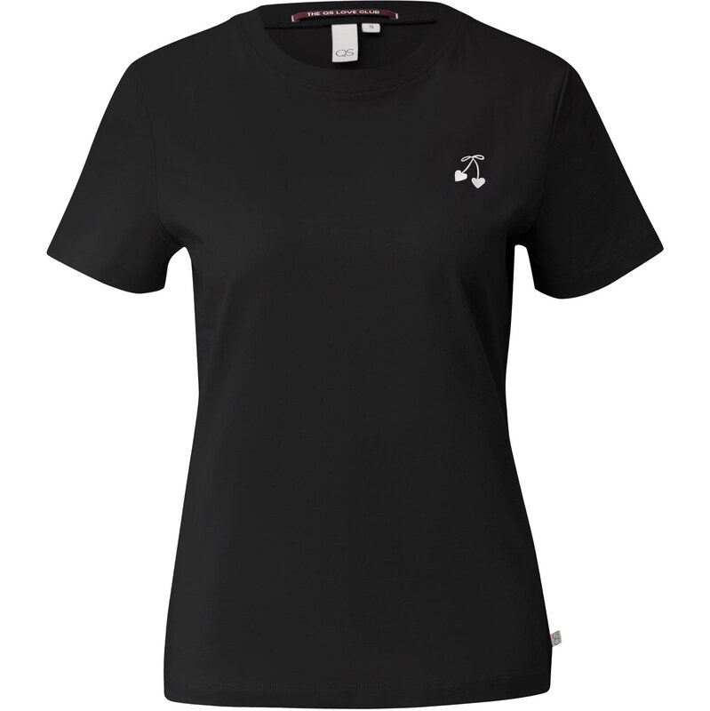 QS Tričko čierna / biela 67853665