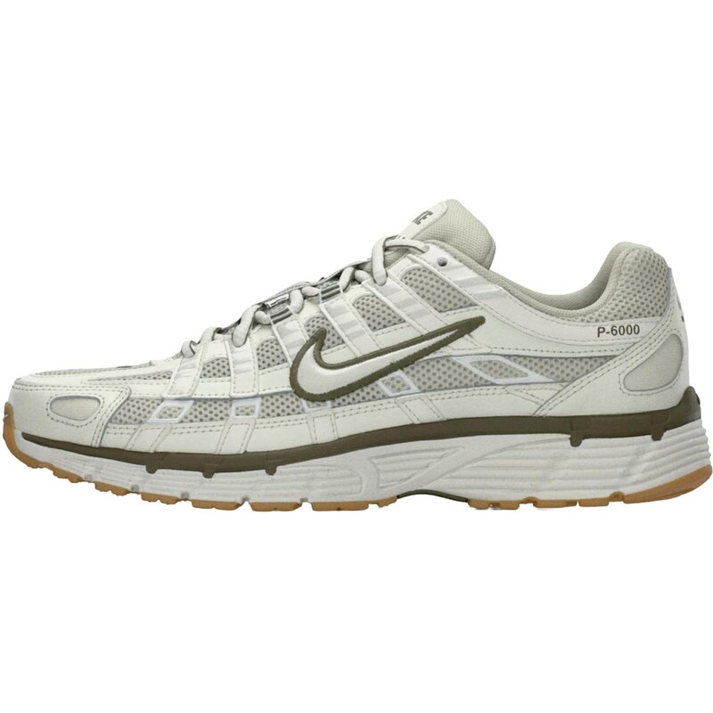 Nike Sportswear Nízke tenisky P-6000 svetlosivá / zelená 67853676