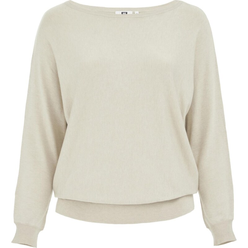 WE Fashion Sveter Curve béžová 67853508