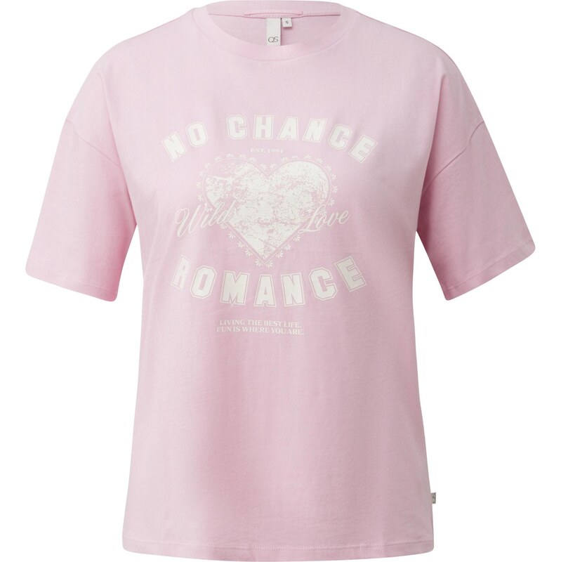 QS Tričko ružová / biela 67853704