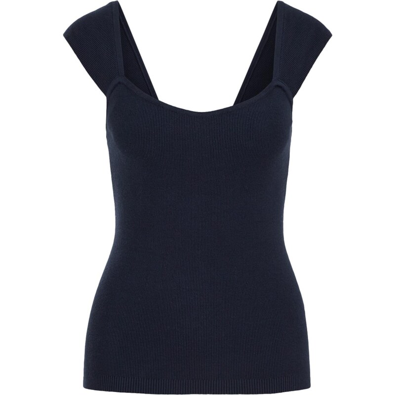 WE Fashion Top tmavomodrá 67853713