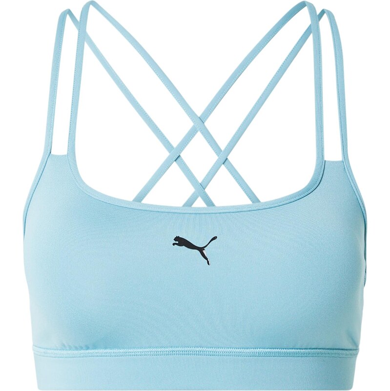 PUMA Športová podprsenka Move nebesky modrá / čierna 67853718