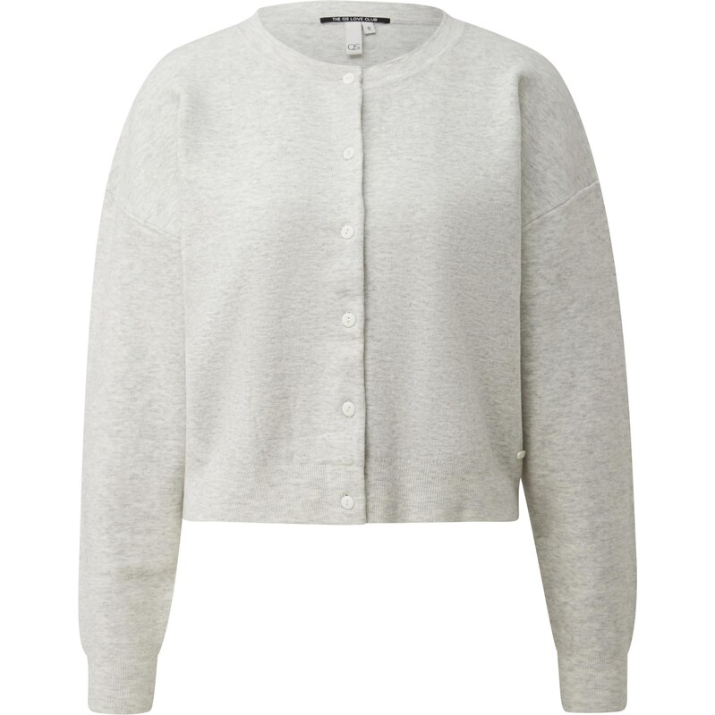 QS Kardigán svetlosivá 67853741