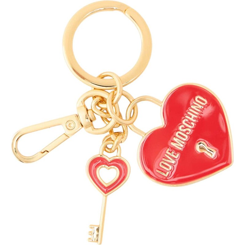 Love Moschino Prívesky na kľúče zlatá / červená 67853762