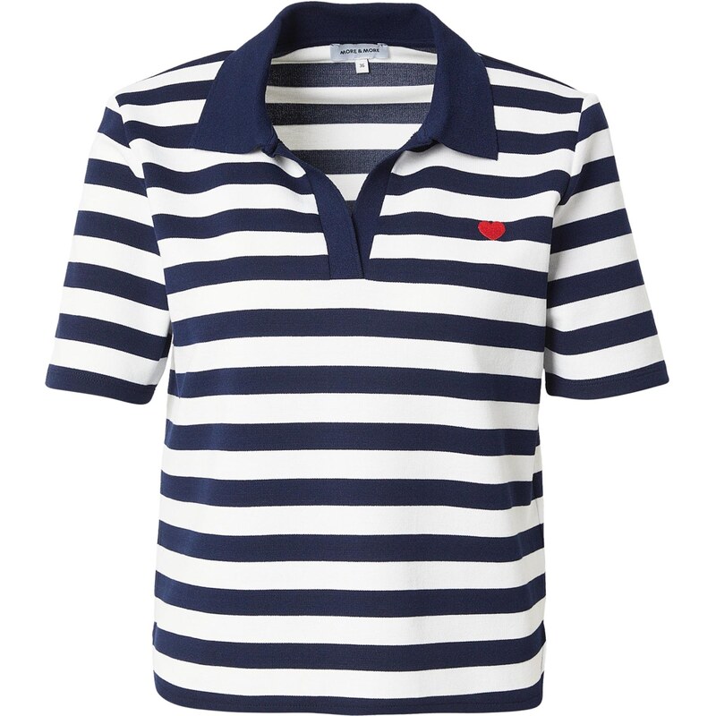MORE & MORE Tričko tmavomodrá / červená / biela 67853805