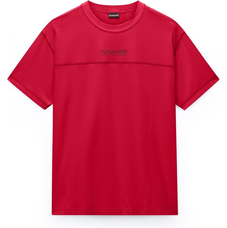 NAPAPIJRI Tričko 6C41 - NP MN S-UMBRA SS červená 67853827