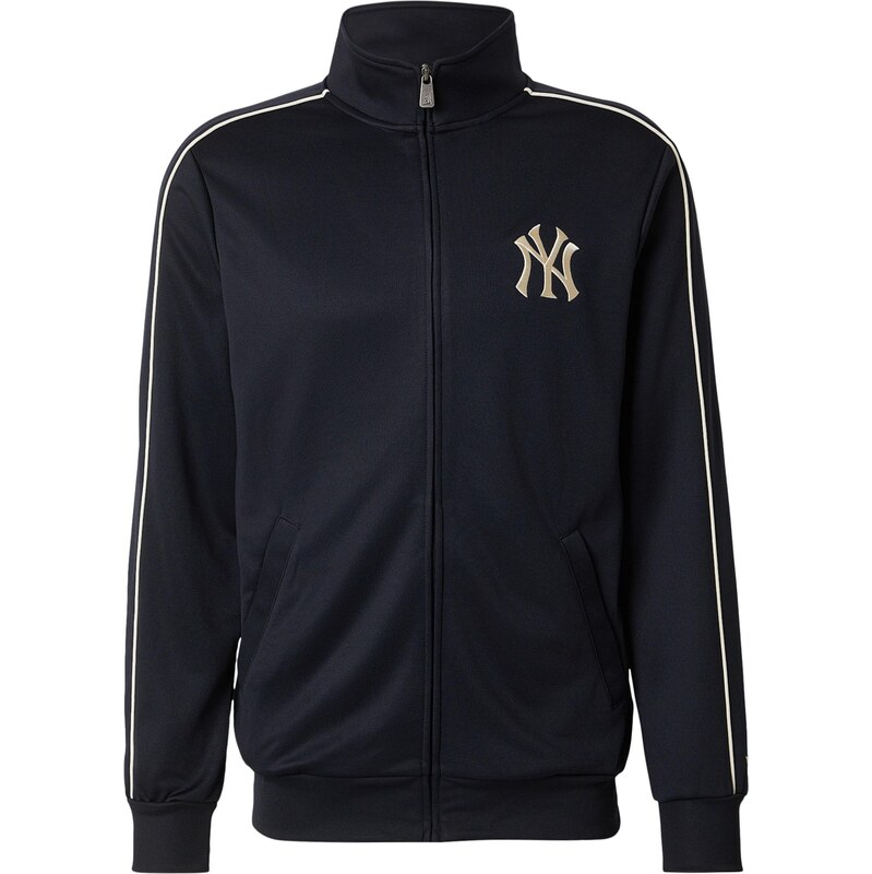 NEW ERA Tepláková bunda NEYYAN námornícka modrá / biela 67854026