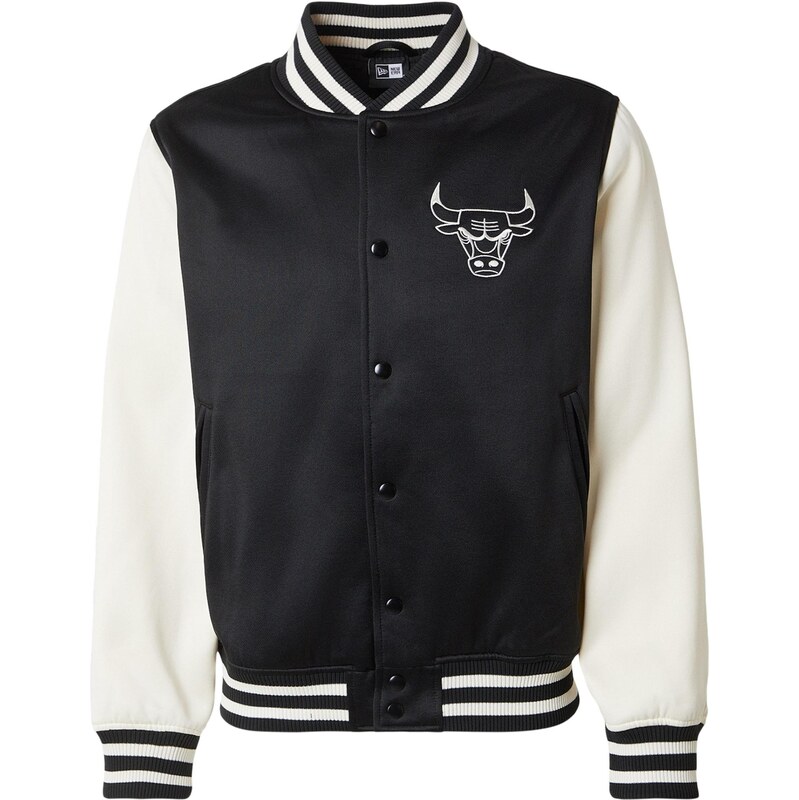 NEW ERA Prechodná bunda CHIBUL krémová / čierna 67854115