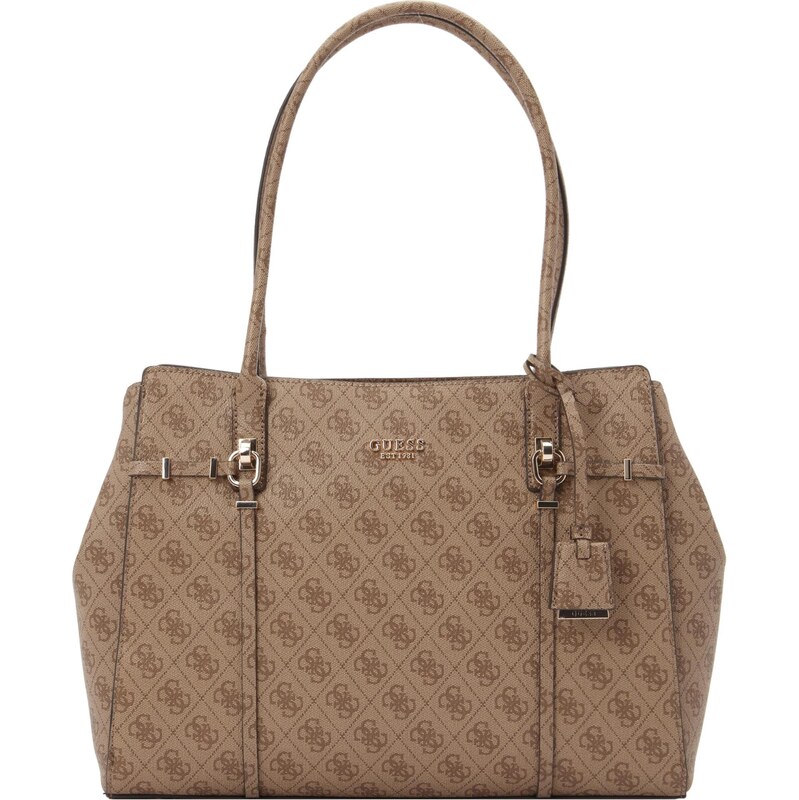 GUESS Shopper Leona hnedá / brokátová 67854173